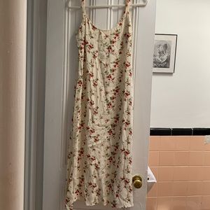 Reformation floral slip dress